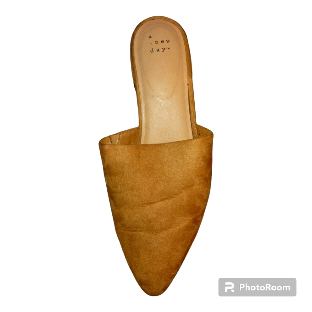 A new day slip on heeled mules